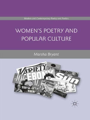 cover image of Women's Poetry and Popular Culture